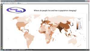 2b) Where do people live- worksheet