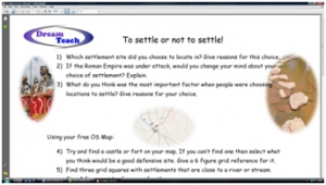 6c) Settlement sites- worksheet