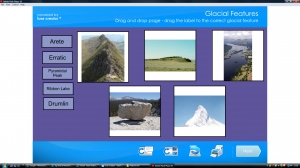 Glacial features- interactive match up game 2